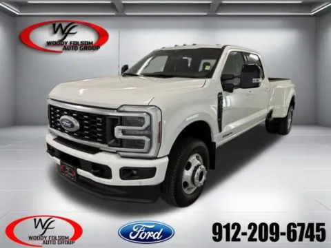 White 2025 Ford Super Duty F-350 DRW Platinum for sale in Baxley, GA