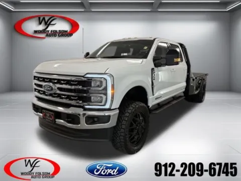 White 2025 Ford Super Duty F-350 DRW LARIAT for sale in Baxley, GA