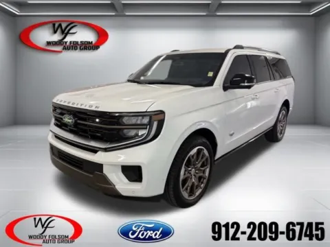 White 2025 Ford Expedition Max King Ranch for sale in Baxley, GA
