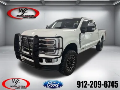 White 2024 Ford Super Duty F-250 SRW Platinum for sale in Baxley, GA
