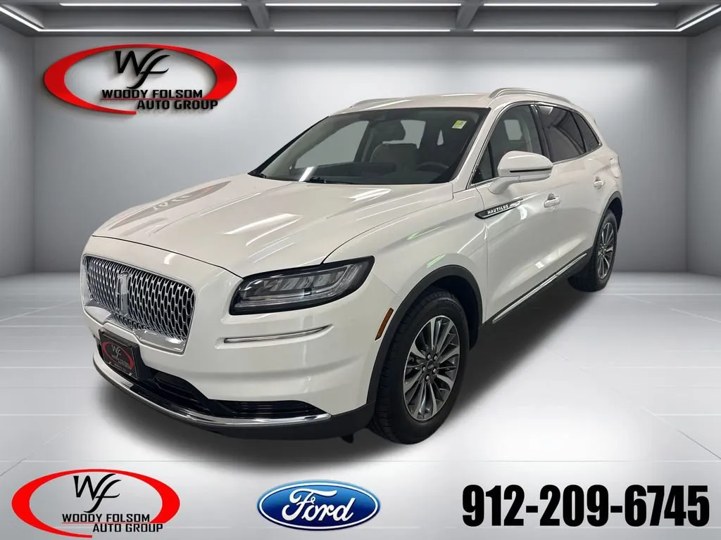 White 2023 Lincoln Nautilus Standard for sale in Baxley, GA