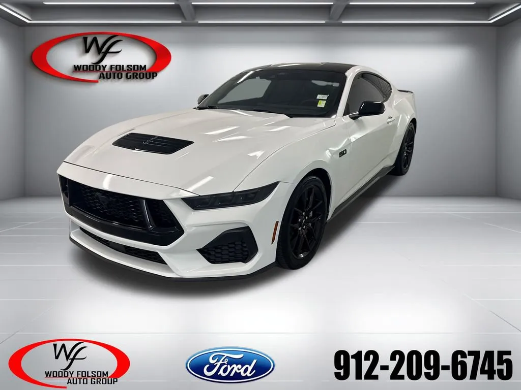 White 2024 Ford Mustang GT Premium for sale in Baxley, GA