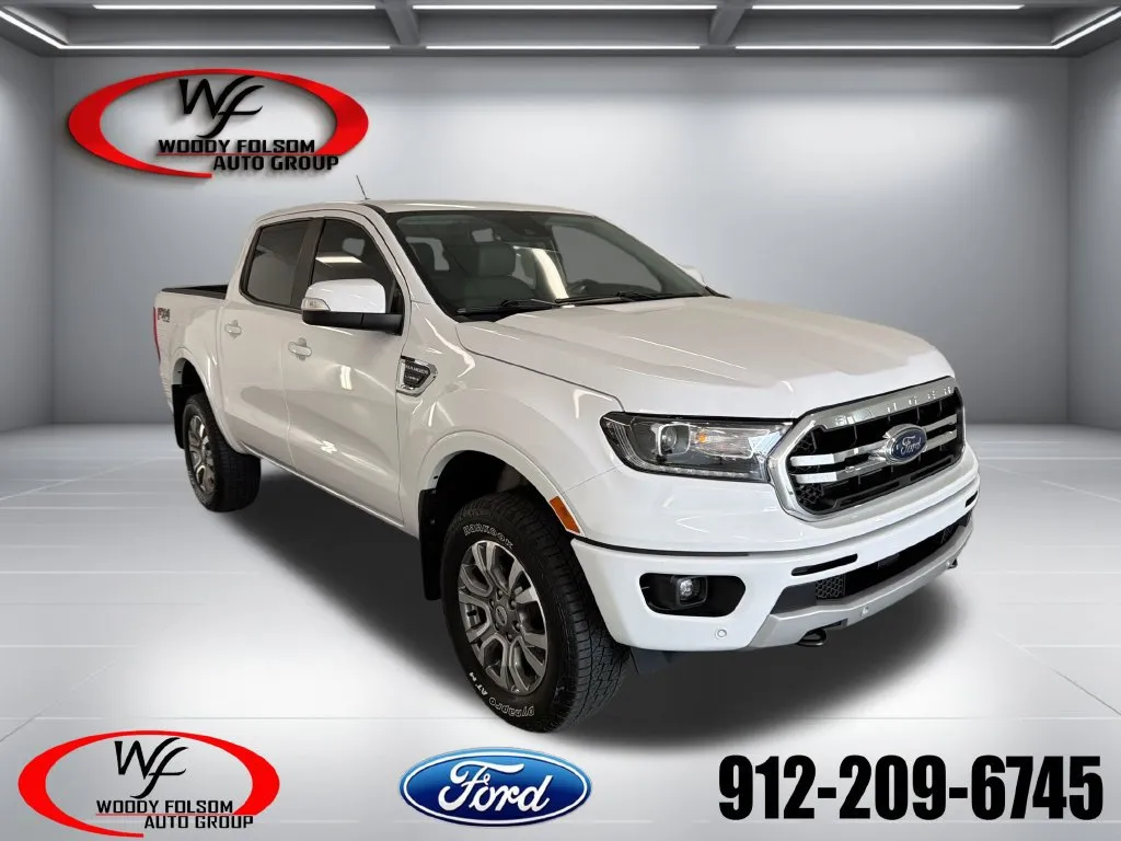 White 2023 Ford Ranger LARIAT for sale in Baxley, GA