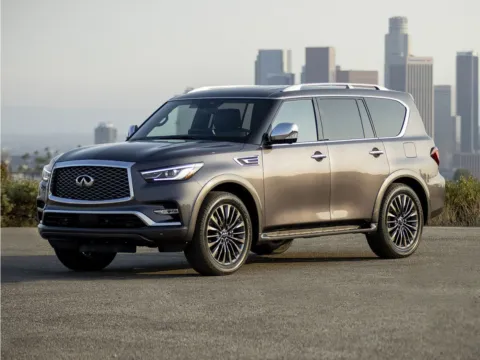 White 2023 INFINITI QX80 PREMIUM SELECT for sale in Baxley, GA