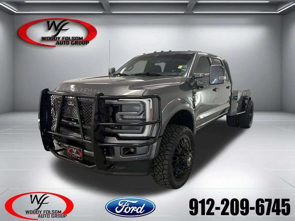 Gray 2024 Ford Super Duty F-450 DRW Limited for sale in Baxley, GA