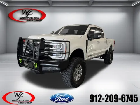 White 2023 Ford Super Duty F-250 SRW LARIAT for sale in Baxley, GA