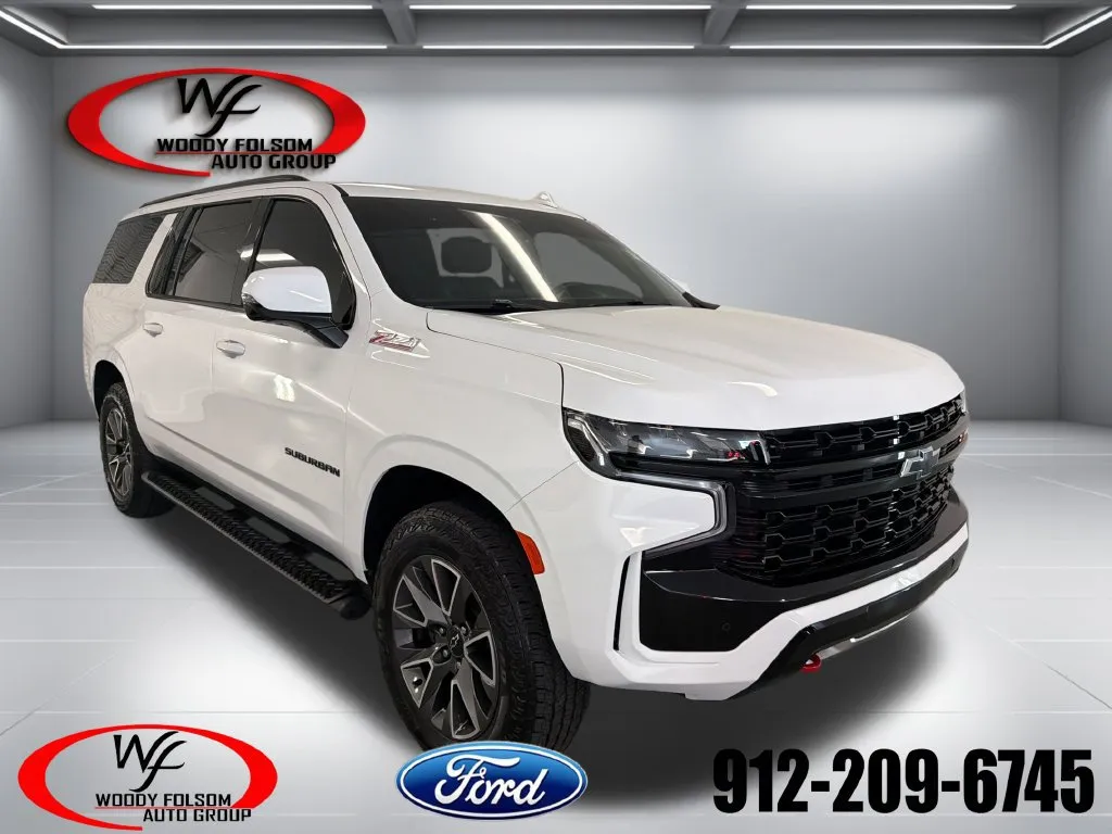 White 2024 Chevrolet Suburban Z71 for sale in Baxley, GA