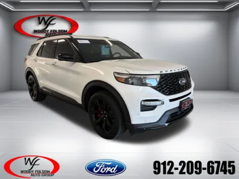 White 2023 Ford Explorer ST for sale in Baxley, GA