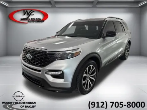 Silver 2023 Ford Explorer ST-Line for sale in Baxley, GA