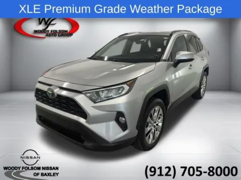 Silver 2021 Toyota RAV4 XLE Premium for sale in Baxley, GA