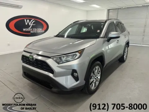 Silver 2021 Toyota RAV4 XLE Premium for sale in Baxley, GA