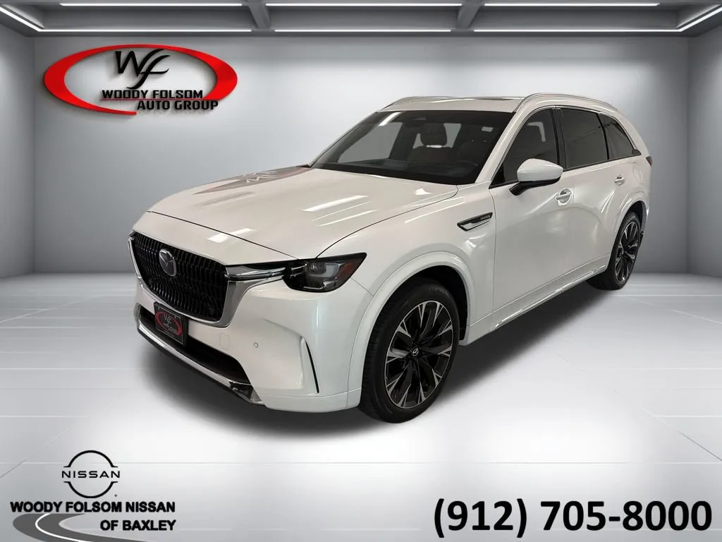 White 2024 Mazda CX-90 3.3 Turbo S Premium Plus for sale in Baxley, GA