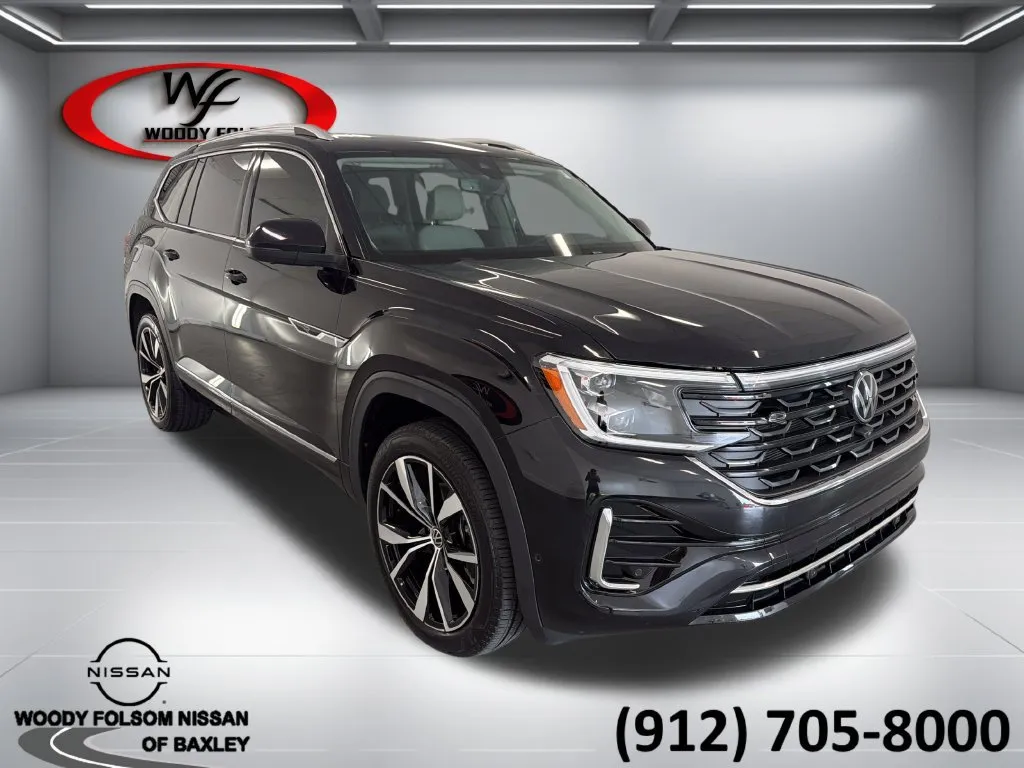 Black 2024 Volkswagen Atlas 2.0T SEL Premium R-Line for sale in Baxley, GA