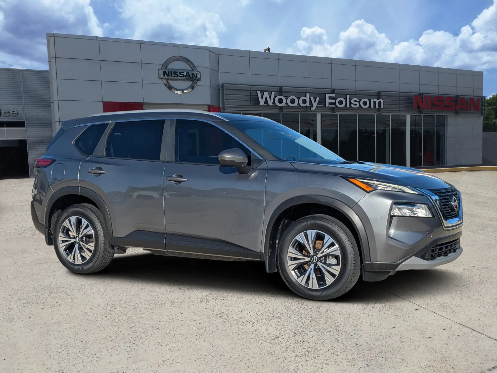 Gray 2023 Nissan Rogue SV for sale in Vidalia, GA