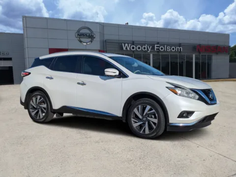 White 2017 Nissan Murano Platinum for sale in Vidalia, GA
