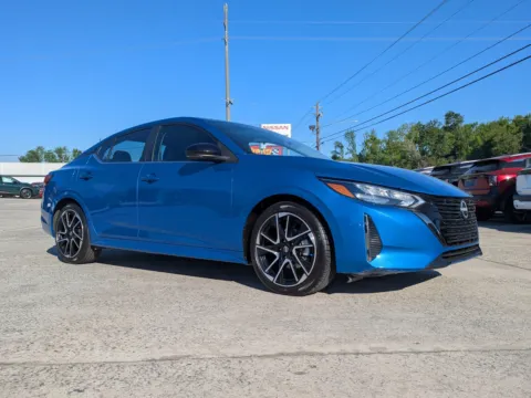 Blue 2024 Nissan Sentra SR for sale in Vidalia, GA