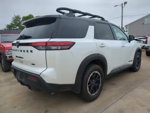 Photos of 2025 Nissan Pathfinder Rock Creek for sale in Vidalia, GA at Woody Folsom Nissan of Vidalia