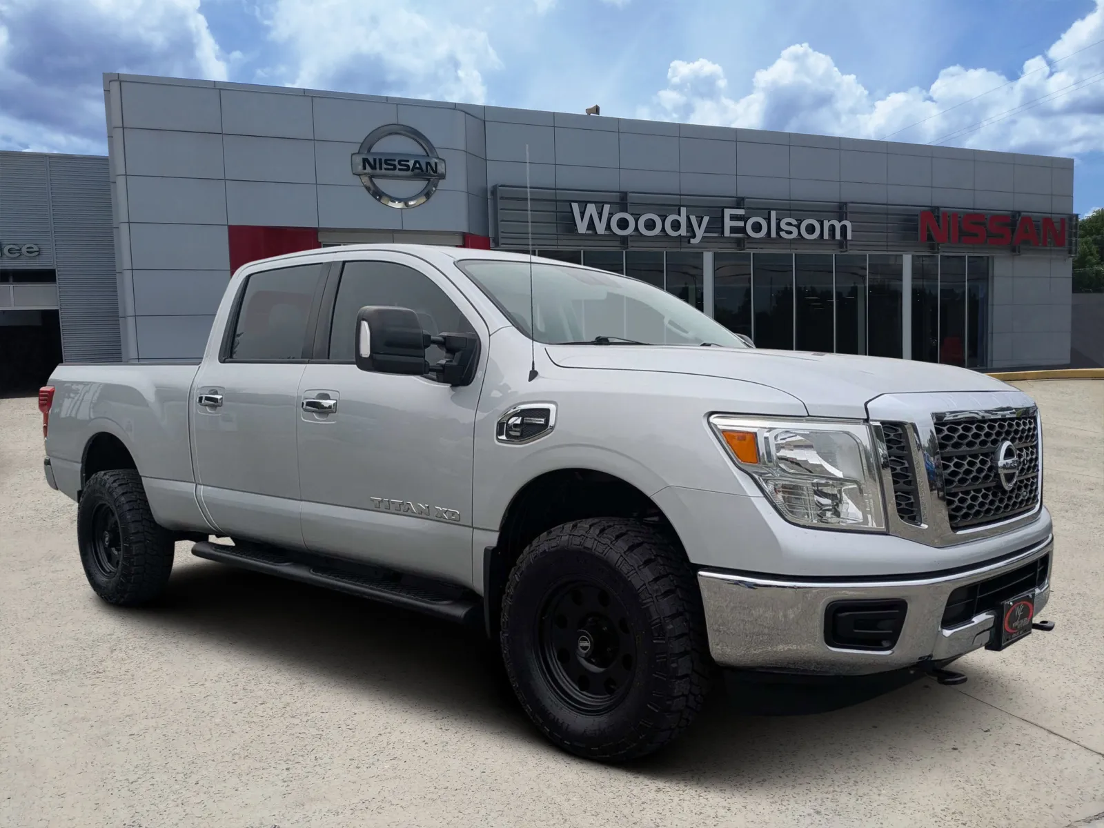 Silver 2017 Nissan Titan XD SV for sale in Vidalia, GA