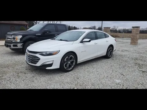 White 2024 Chevrolet Malibu LT for sale in Wanatah, IN