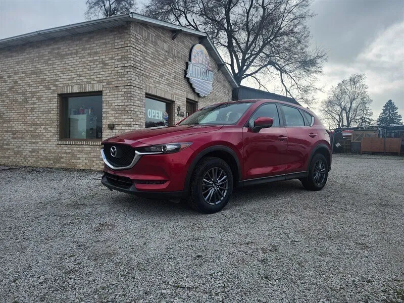 Red 2019 Mazda CX-5 Sport for sale in Wanatah, IN