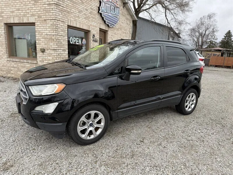 Black 2019 Ford EcoSport SE for sale in Wanatah, IN