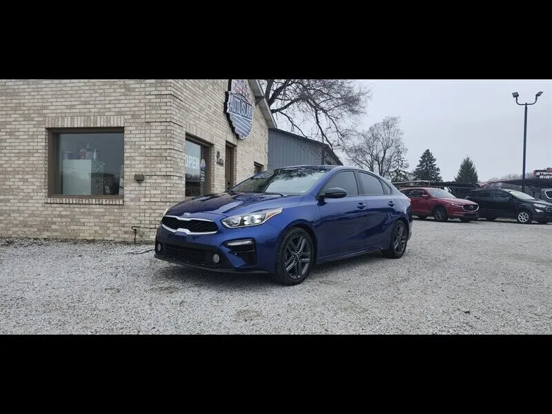 Blue 2021 Kia Forte GT-Line for sale in Wanatah, IN