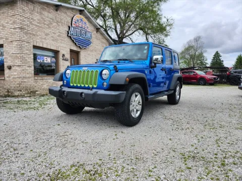 Brown 2016 Jeep Wrangler Sport S for sale in Wanatah, IN