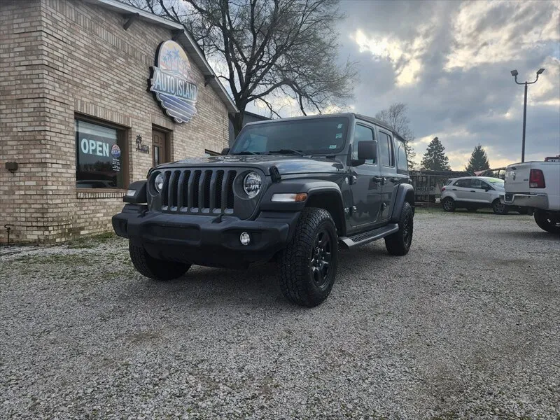 Silver 2021 Jeep Wrangler Sport S for sale in Wanatah, IN