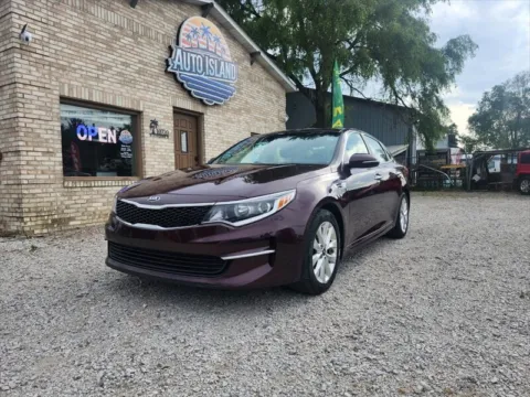 Red 2018 Kia Optima LX for sale in Wanatah, IN