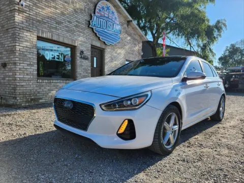 White 2018 Hyundai ELANTRA GT Sport Ultimate for sale in Wanatah, IN
