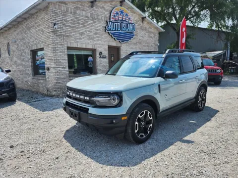 Blue 2022 Ford Bronco Sport Outer Banks for sale in Wanatah, IN