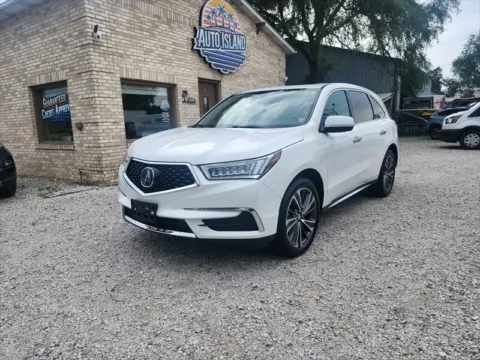 White 2020 Acura MDX SH-AWD w/Tech for sale in Wanatah, IN