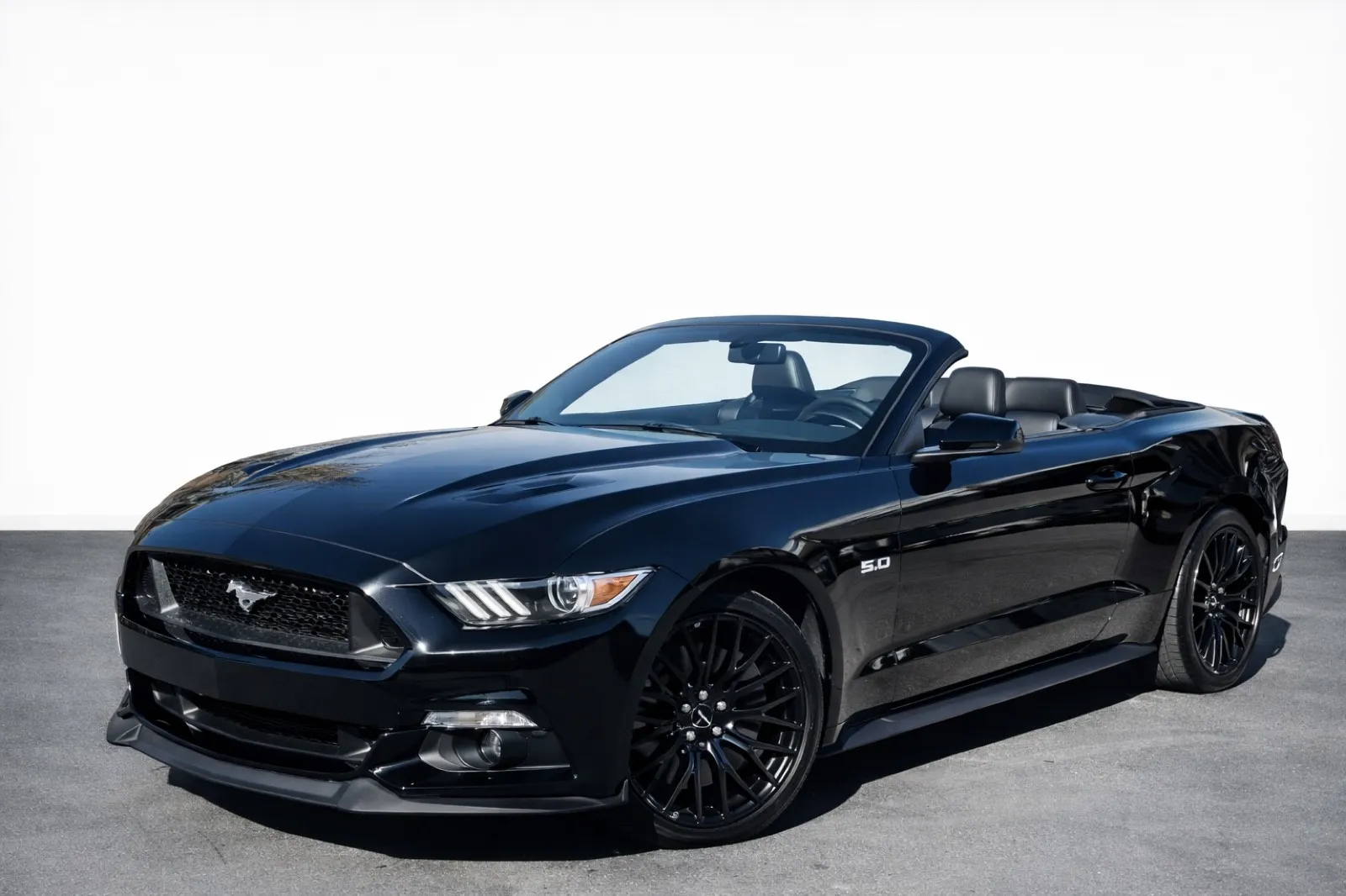 Black 2017 Ford Mustang GT Premium for sale in San Rafael, CA