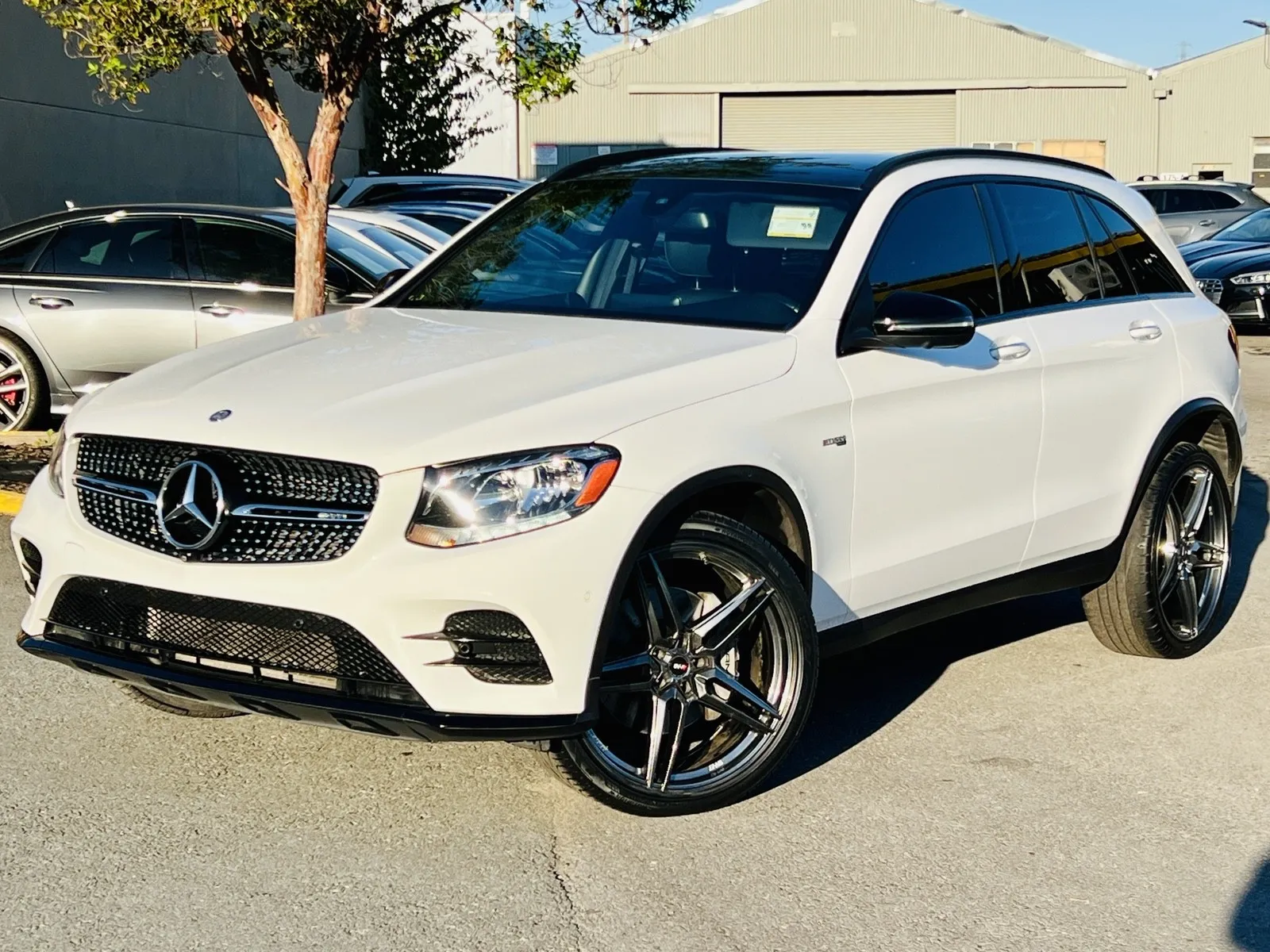 White 2017 Mercedes-Benz GLC AMG GLC 43 for sale in San Rafael, CA