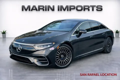 Black 2022 Mercedes-Benz EQS 580 for sale in San Rafael, CA