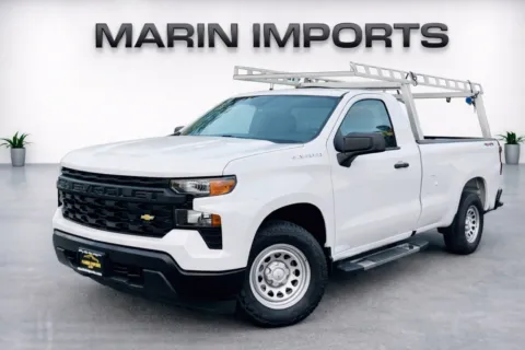 White 2022 Chevrolet Silverado 1500 Work Truck for sale in San Rafael, CA