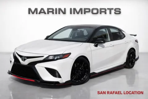 White 2021 Toyota Camry TRD V6 for sale in San Rafael, CA