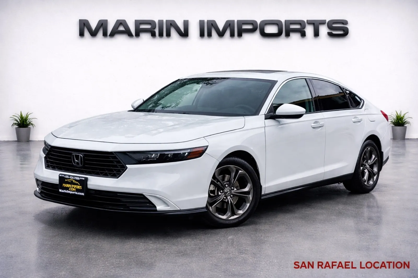 White 2023 Honda Accord Sedan EX for sale in San Rafael, CA