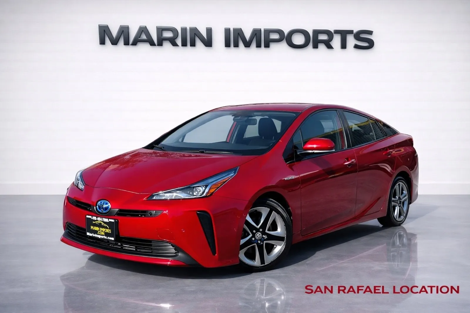 Red 2020 Toyota Prius XLE for sale in San Rafael, CA