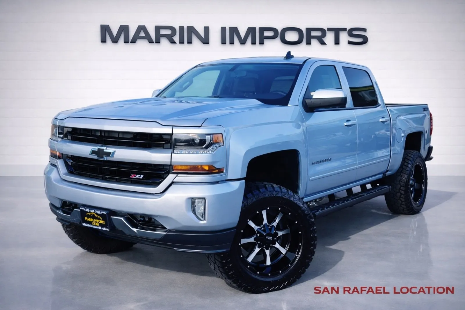 Silver 2017 Chevrolet Silverado 1500 LT for sale in San Rafael, CA