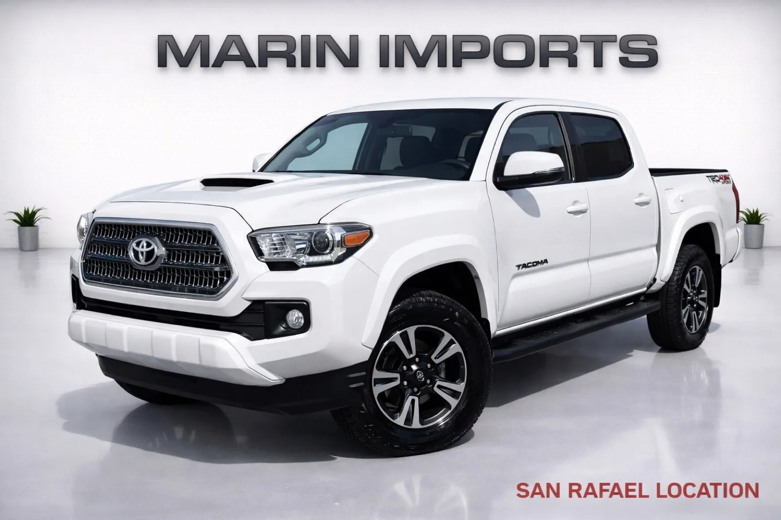 White 2017 Toyota Tacoma TRD Sport for sale in San Rafael, CA