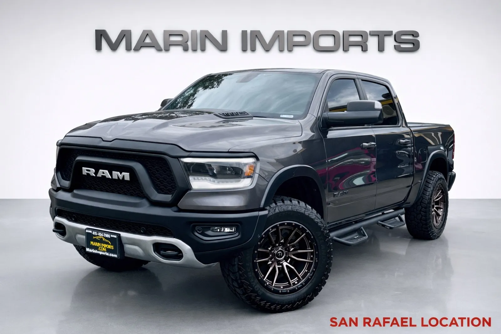 Gray 2019 Ram 1500 Rebel for sale in San Rafael, CA