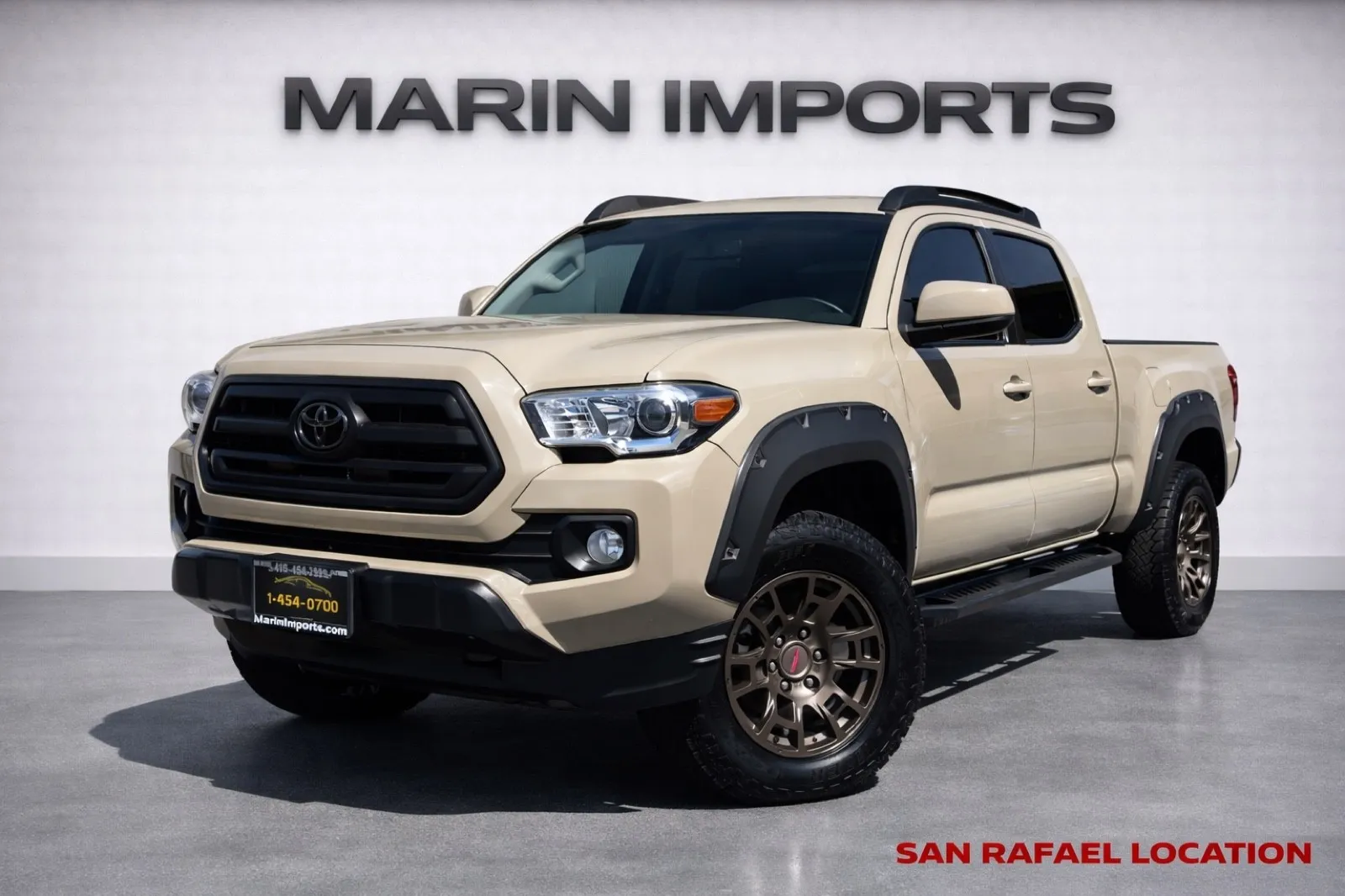 Beige 2017 Toyota Tacoma SR5 for sale in San Rafael, CA