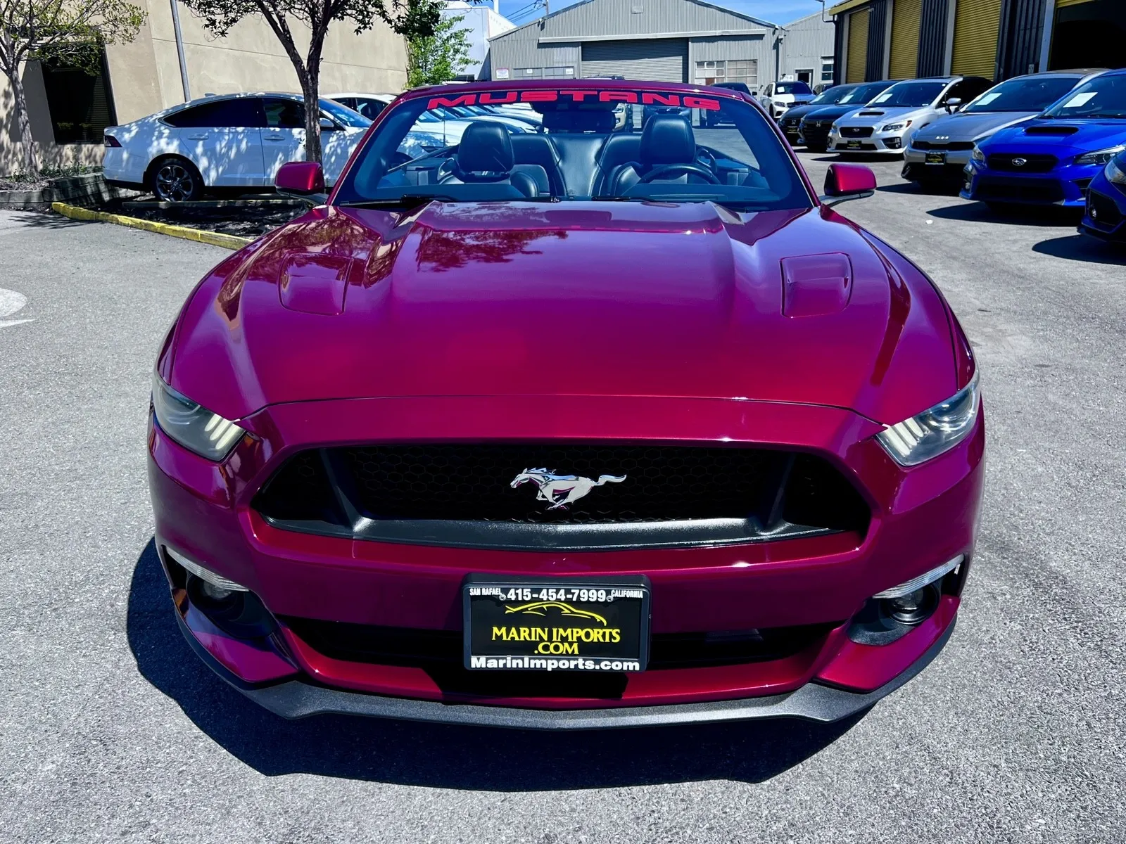 Another view of 2016 Ford Mustang GT Premium for sale in San Rafael, CA at Marin Imports