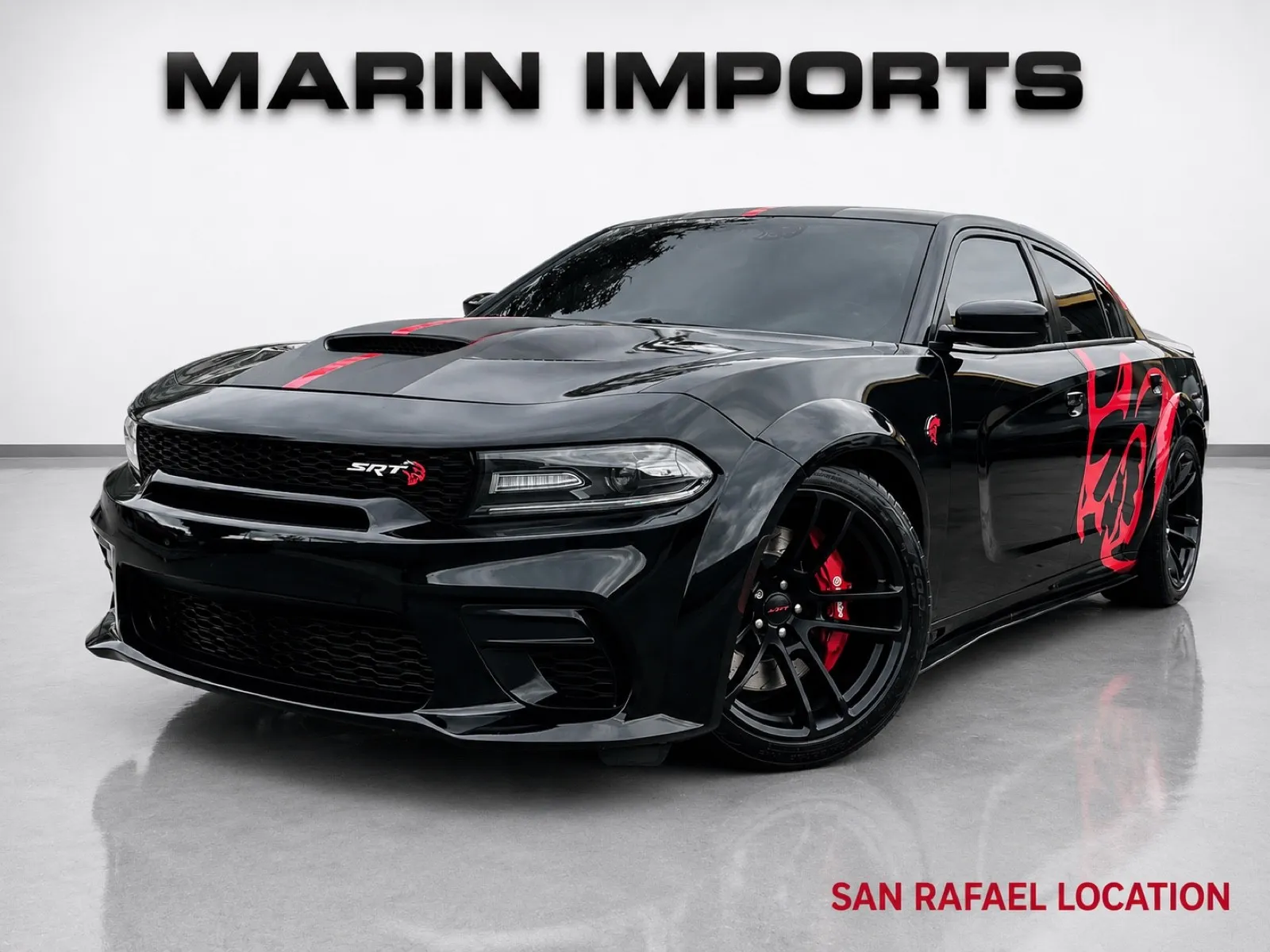 Gray 2019 Dodge Charger SRT Hellcat for sale in San Rafael, CA