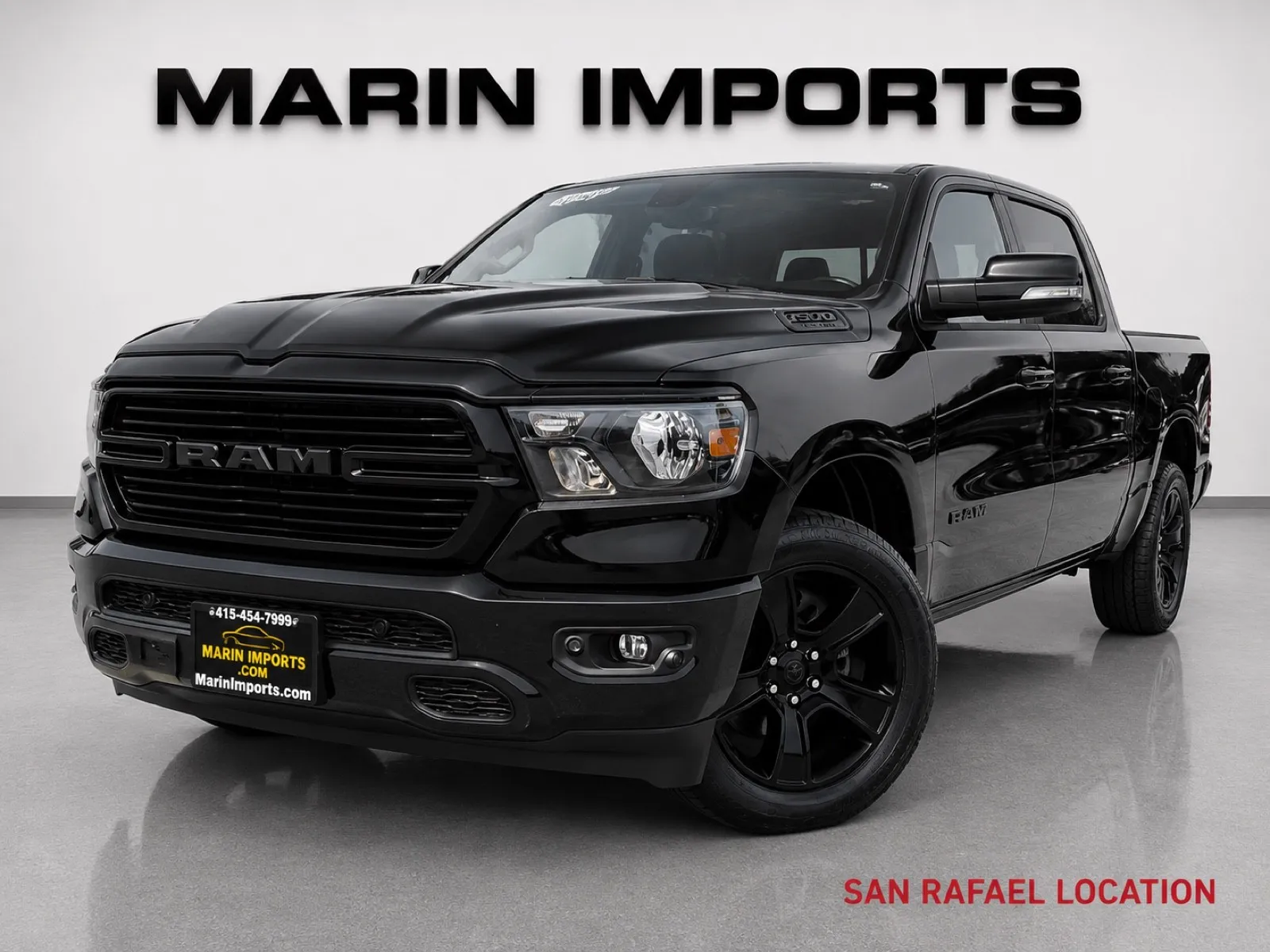 Black 2020 Ram 1500 Big Horn for sale in San Rafael, CA