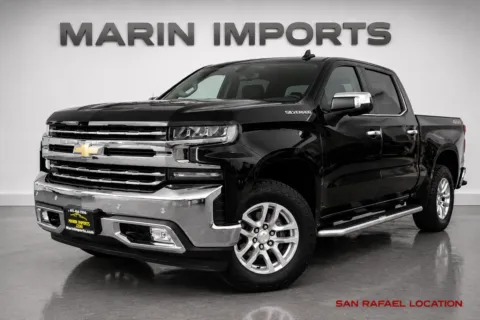 Black 2019 Chevrolet Silverado 1500 LTZ for sale in San Rafael, CA
