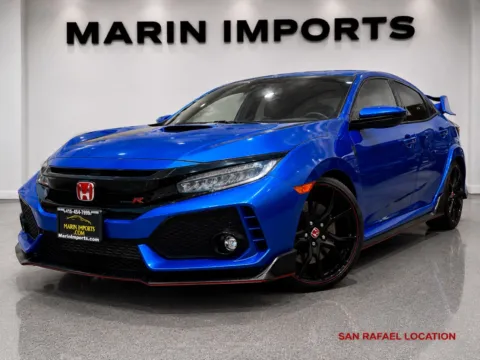 Blue 2018 Honda Civic Type R Touring for sale in San Rafael, CA