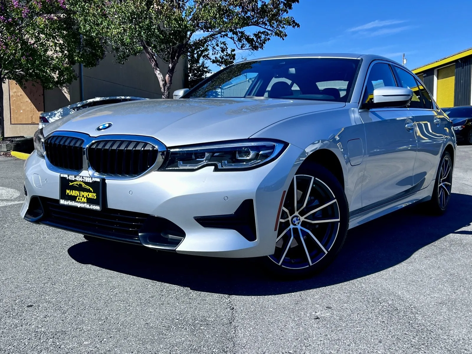 Silver 2021 BMW 3 Series 330e for sale in San Rafael, CA