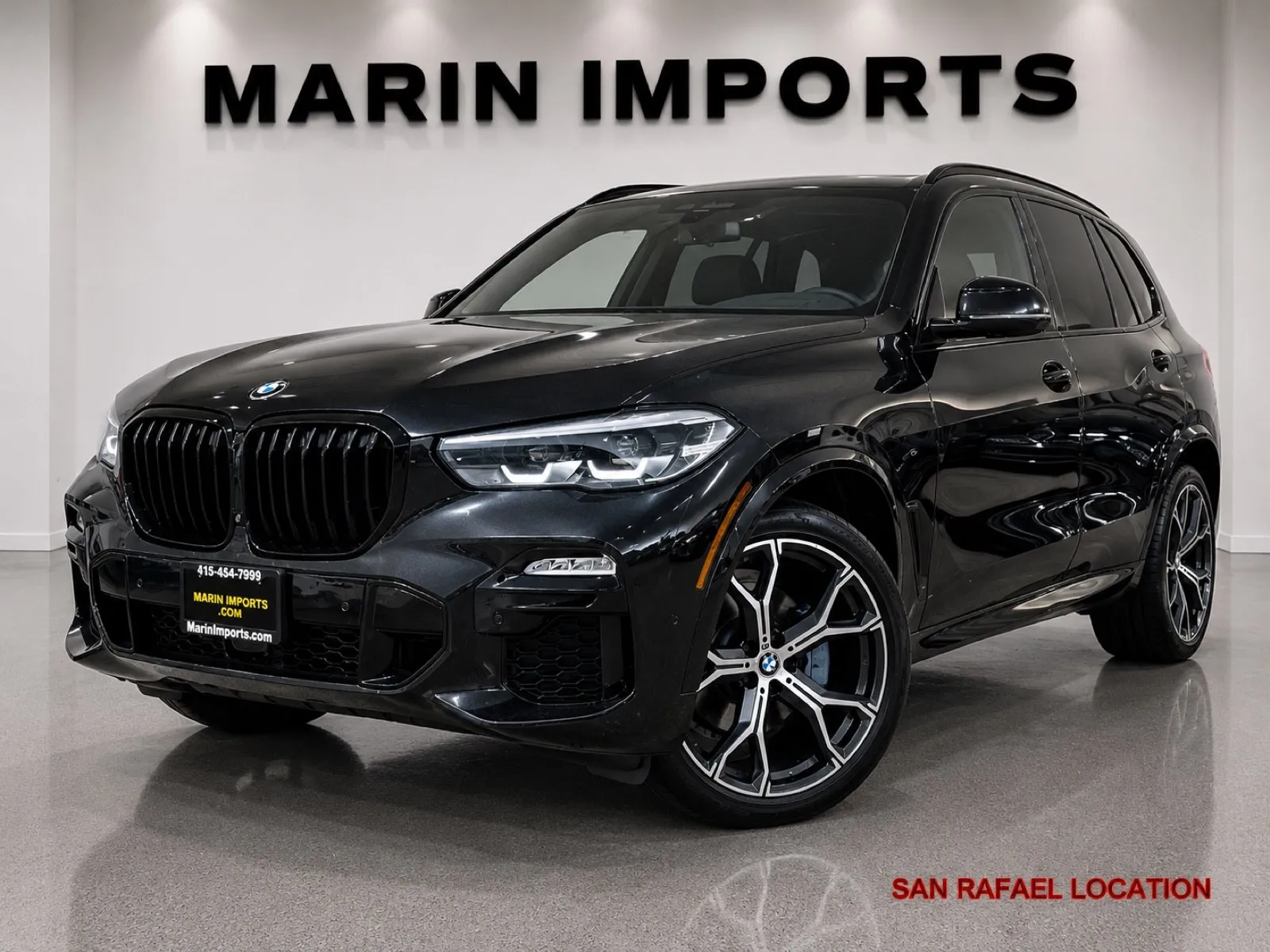 Black 2021 BMW X5 xDrive40i for sale in San Rafael, CA